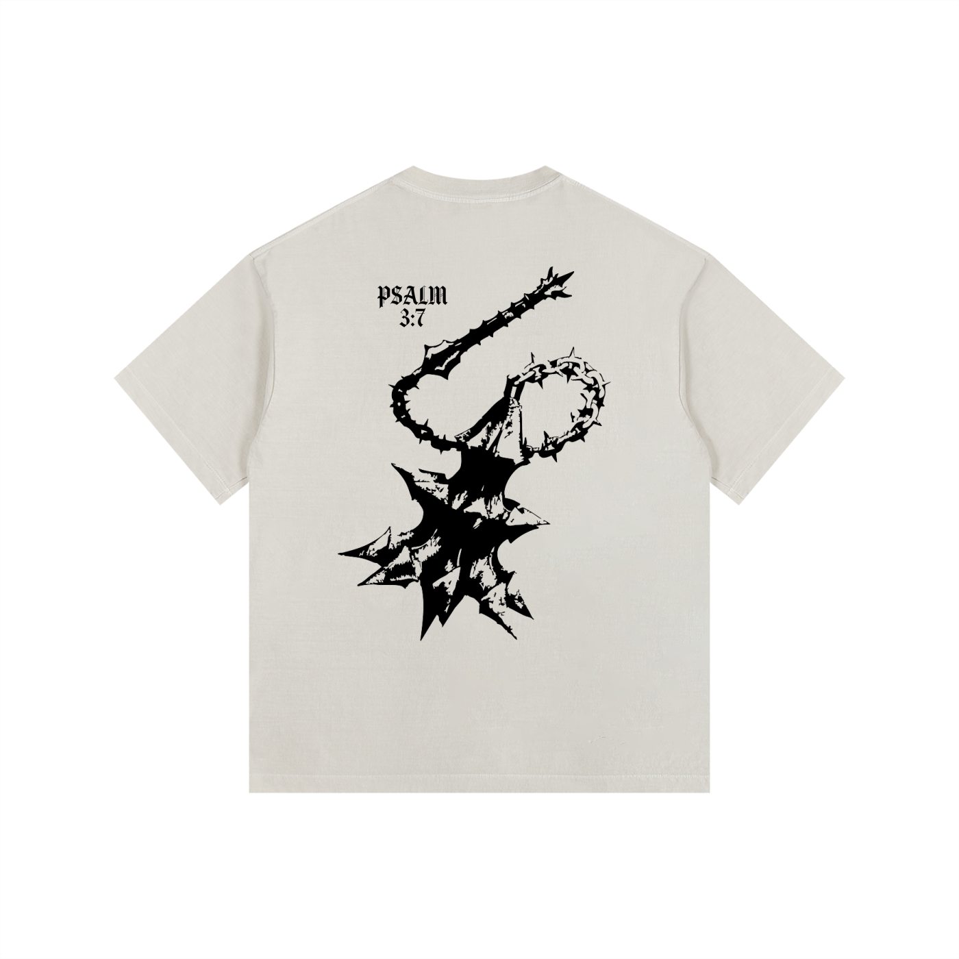 PSALM 3:7 OVERSIZED TEE