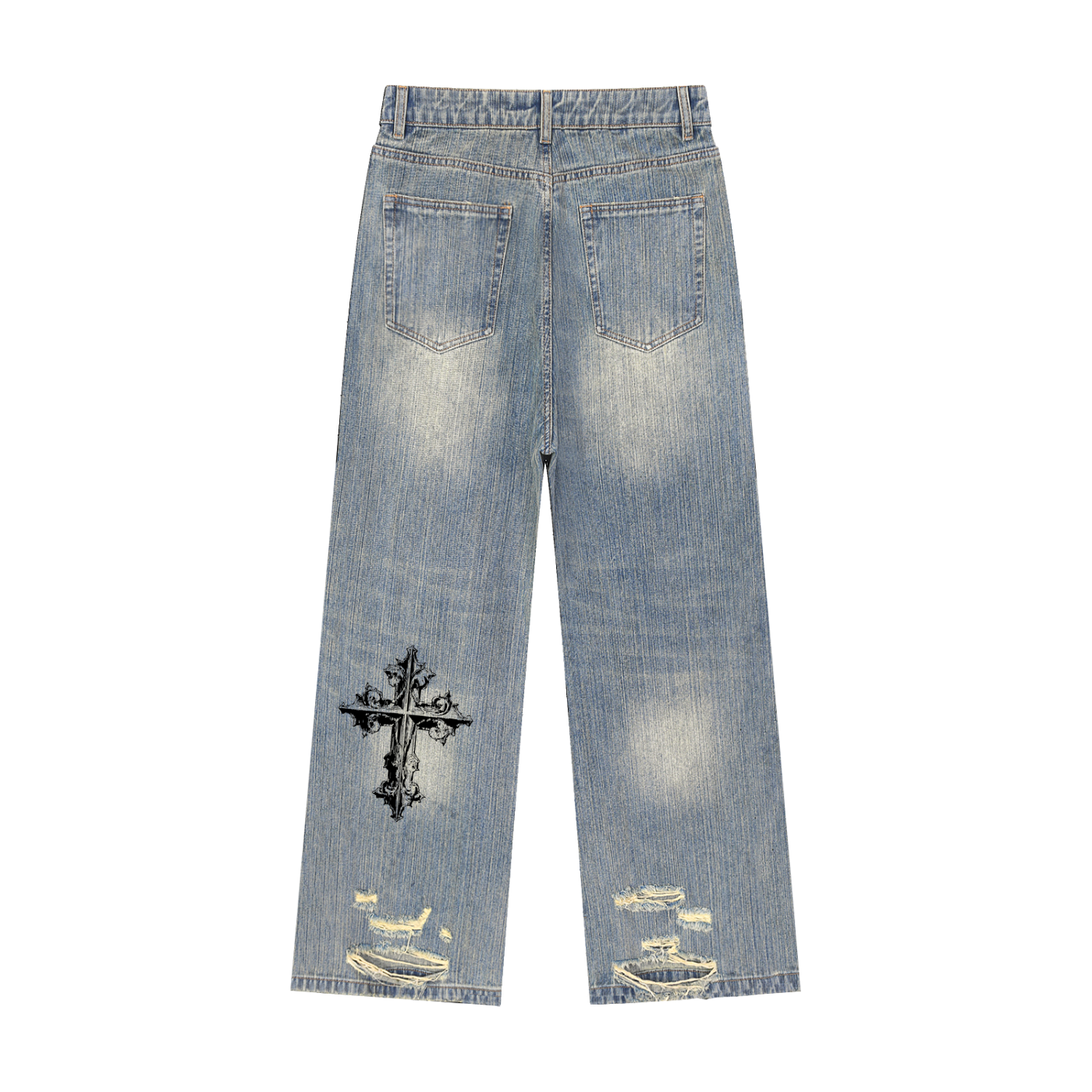 BROKEN KINGDOM JEANS