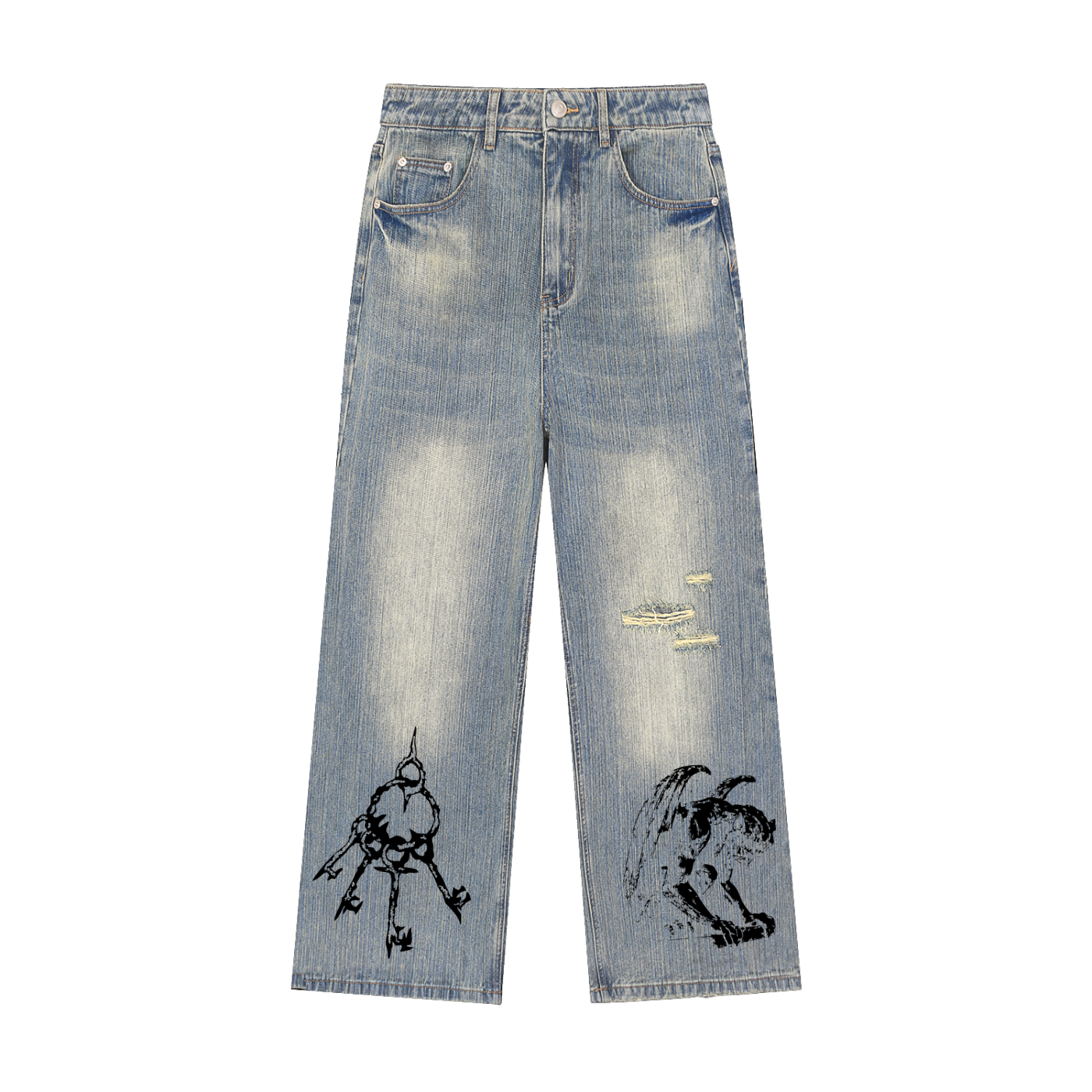 BROKEN KINGDOM JEANS